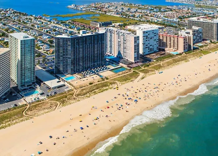Incredible Beachfront With Balcony Washer & Dryer Pools & Gym * Ocean City